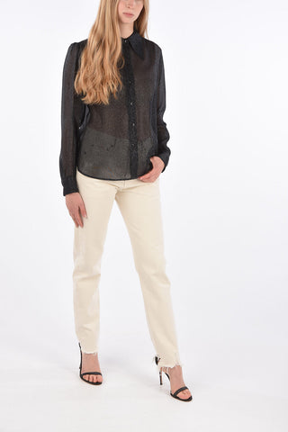Camicia Collo Italiano in Seta