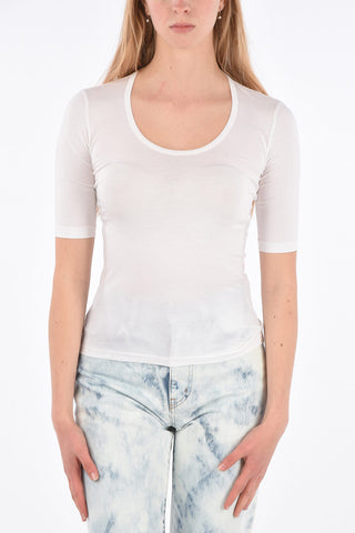 Stretch Cotton ¾ Sleeve T-shirt