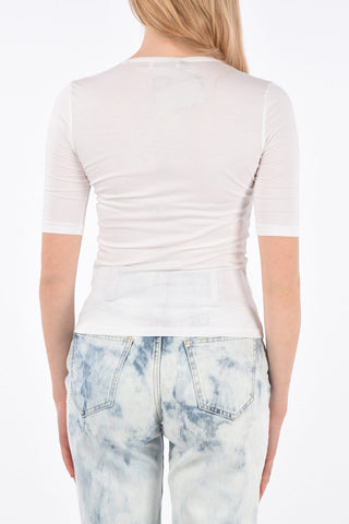 Stretch Cotton ¾ Sleeve T-shirt