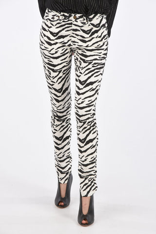 animal Printed skinny fit jeans