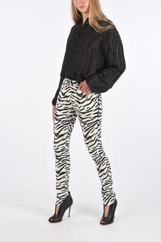 animal Printed skinny fit jeans