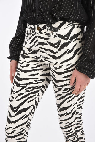 animal Printed skinny fit jeans