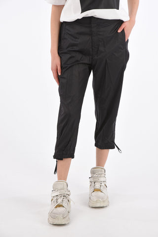 Nylon Cropped Pants