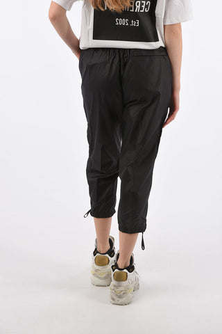 Nylon Cropped Pants