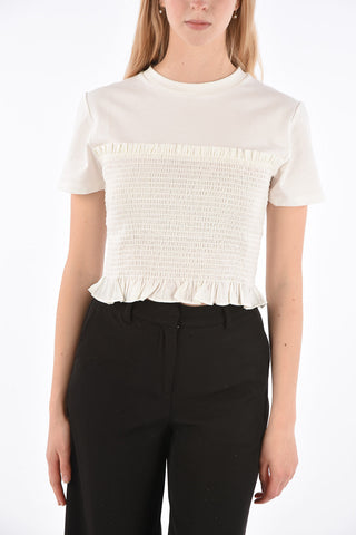 Frill T-Shirt Girocollo