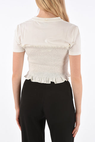 Frill T-Shirt Girocollo