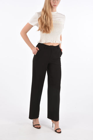 Frill T-Shirt Girocollo