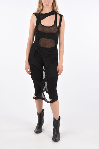 Unstructured MEMBRANE Cut Out Dress