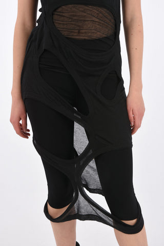 Unstructured MEMBRANE Cut Out Dress