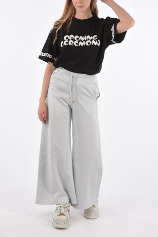 Drawstring Wide Leg Jogger Pants