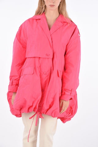 Parka Oversize OURO Con Coulisse Sul Fondo