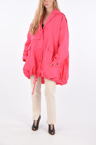 Parka Oversize OURO Con Coulisse Sul Fondo