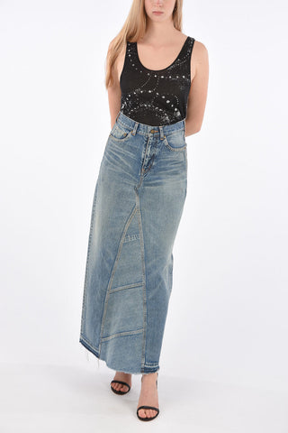 Denim 5 Pocket Skirt