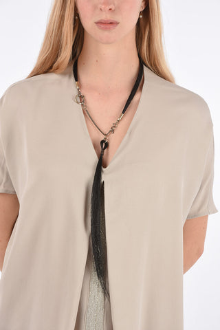 Pendant BLACK HAIR Necklace