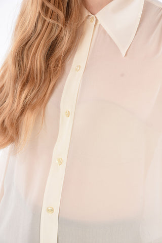 Camicia Collo Francese in Seta