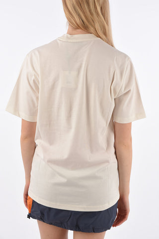 T-Shirt Girocollo in Cotone