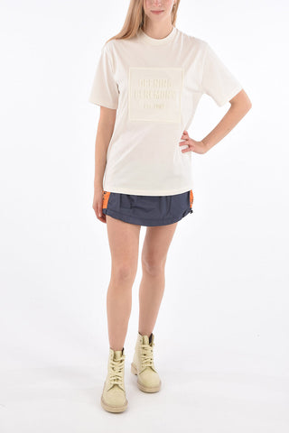 T-Shirt Girocollo in Cotone