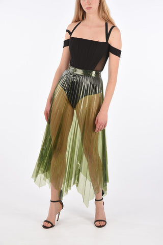 Cold Shoulder START Bustier Bodysuit