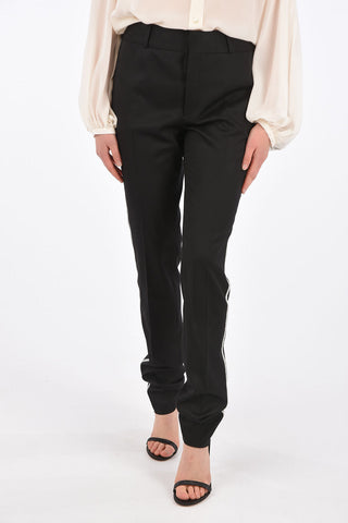 Virgin Wool Jetted Pocket Pants