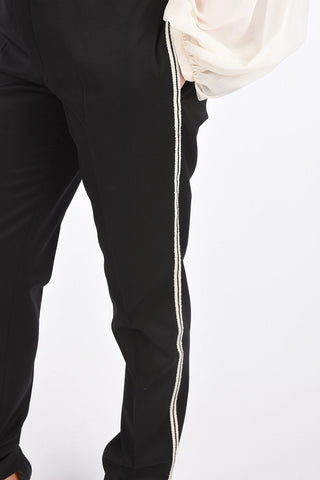 Virgin Wool Jetted Pocket Pants