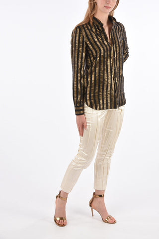Lurex Striped Shirt