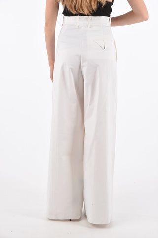 Pantaloni Palazzo a Una Pince