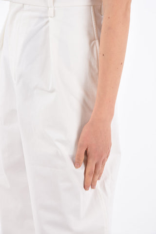 Pantaloni Palazzo a Una Pince