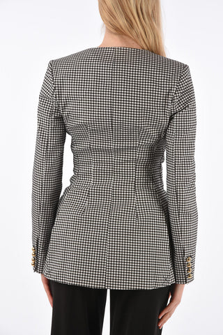 check side vents 1-button blazer