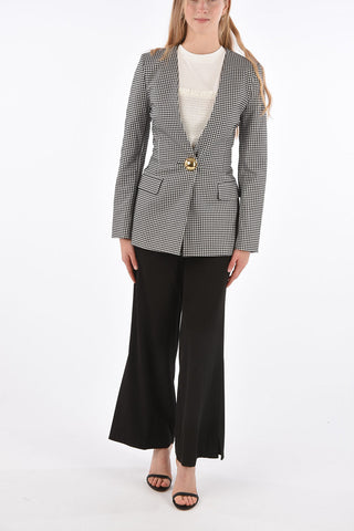 check side vents 1-button blazer