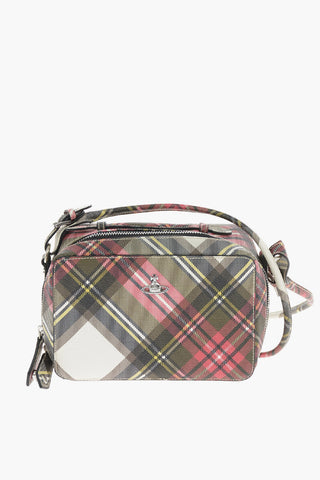 Tartan Eco-Leather Derby LUNCHBOX Camera Bag