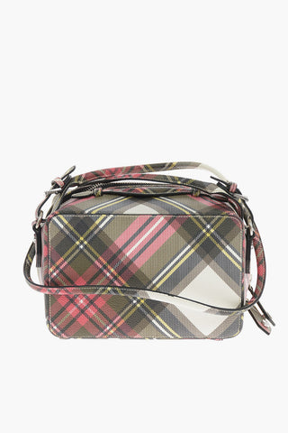 Tartan Eco-Leather Derby LUNCHBOX Camera Bag