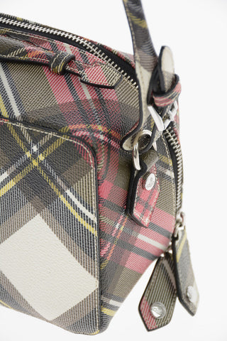 Tartan Eco-Leather Derby LUNCHBOX Camera Bag
