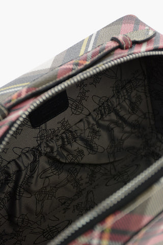 Tartan Eco-Leather Derby LUNCHBOX Camera Bag