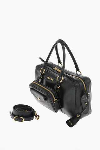 Bauletto GRACE LUX in pelle con tracolla removibile