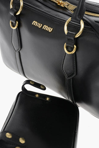 Bauletto GRACE LUX in pelle con tracolla removibile