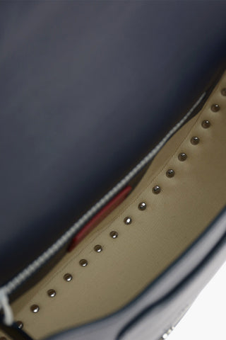 GARAVANI Studded Leather ROCKSTUD Saddle Bag