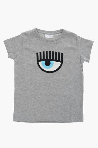 T-shirt ricamo Occhio