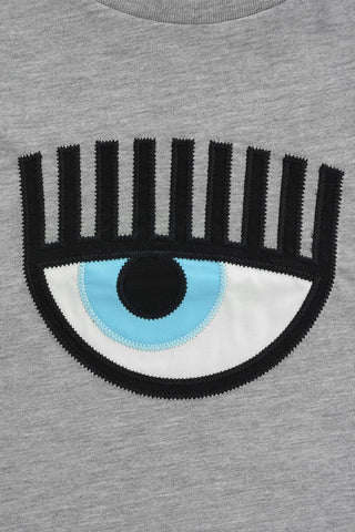 T-shirt ricamo Occhio