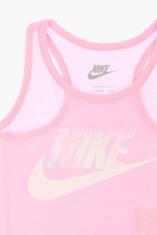 Top mit Logo-Print