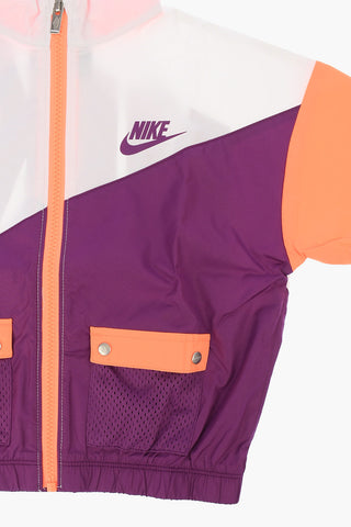 Bedruckte Windjacke