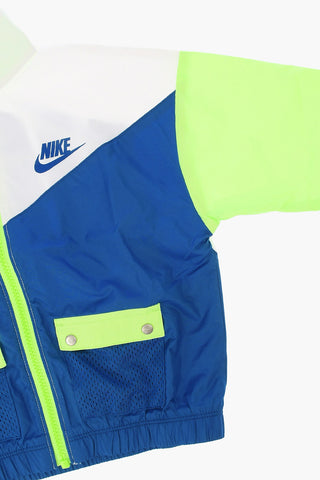 Bedruckte Windjacke
