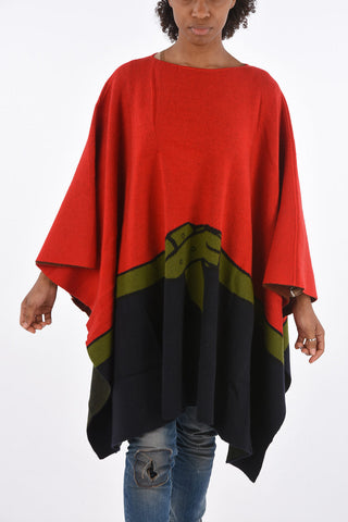 Poncho in Lana e Cashmere