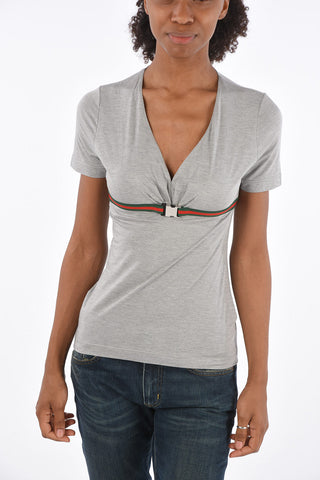 V-neck T-shirt