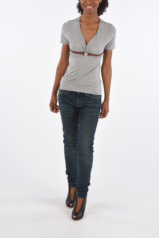 V-neck T-shirt