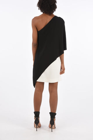 One-Shoulder Mini Shift Dress