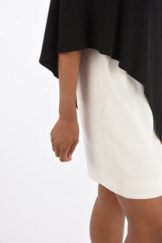 One-Shoulder Mini Shift Dress