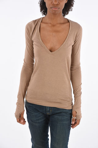 T-Shirt collo a V