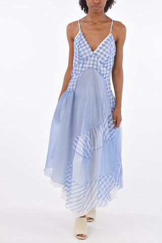 Flounced Dress with Petticoat