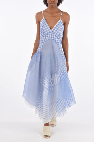 Flounced Dress with Petticoat
