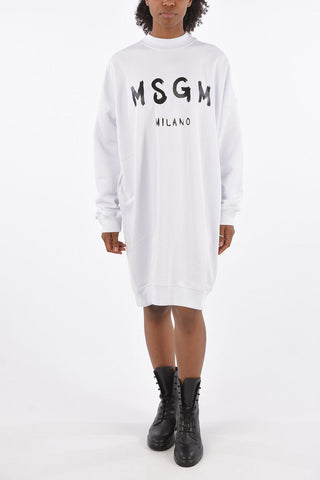 Printed Long Sleeve Dress